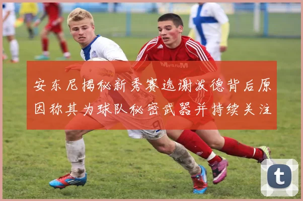 安东尼揭秘新秀赛选谢泼德背后原因称其为球队秘密武器并持续关注