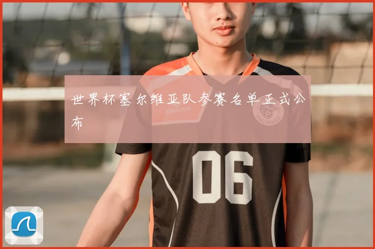 世界杯塞尔维亚队参赛名单正式公布